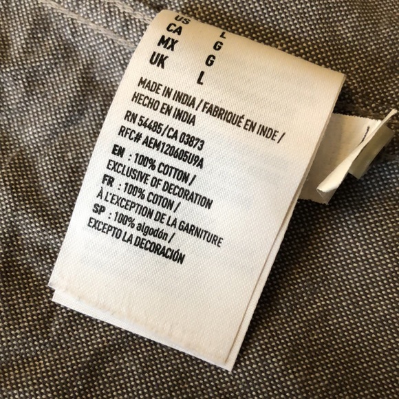 AE Mens L button up - Picture 5 of 5